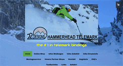 Desktop Screenshot of hammerhead-telemark.de